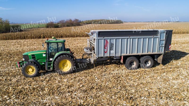 Fliegl ASW letolókocsik – sokoldalú mezőgazdasági szállítókocsi
