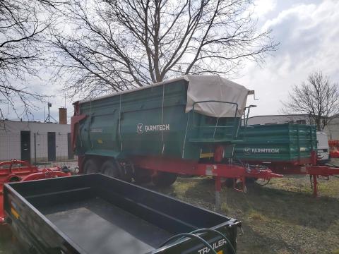 Farmtech DURUS 1600 Mulde teknős pótkocsi (új), tandemtengelyes