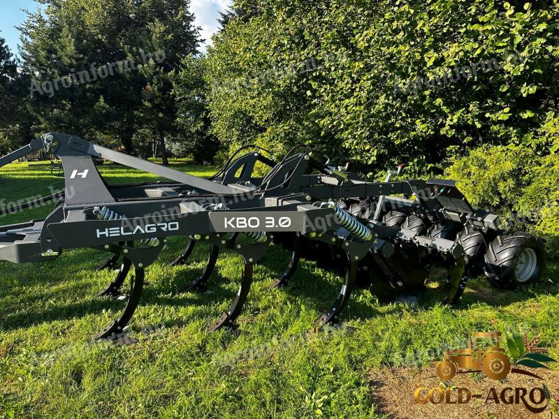 Új Helagro KBO 2,5-4,0 m félig függesztett gruber tömörítőkerekekkel, 180x180 váz – erősített kapákkal