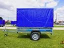 Csak októberben új Faro Tractus 220 utánfutó ponyvával (160cm) és rendszámmal csak br. 668.000 Ft