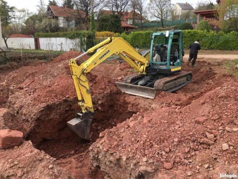 Yanmar Vio80 8 tonnás markoló