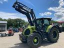 Claas Arion 660 C-Matic Cebis + Quicke Q6M homlokrkaodó
