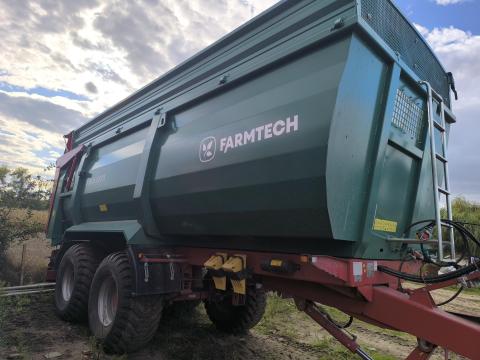 Farmtech Durus 2000 Mulde pótkocsi – erős mezőgazdasági billenős pótkocsi Farmtech Durus 2000 Mulde pótkocsi – erős mezőgazdasági billenős pótkocsi