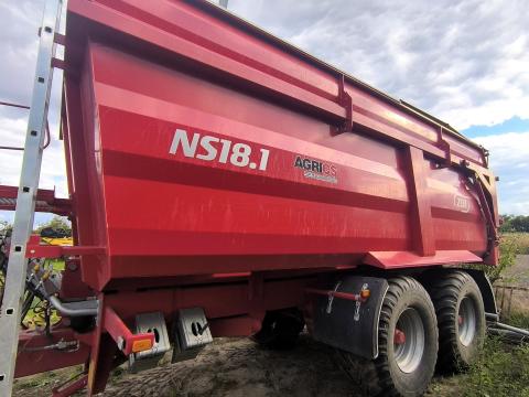 ZDT NS 18.1 billenős pótkocsi eladó ZDT NS 18.1 billenős pótkocsi eladó