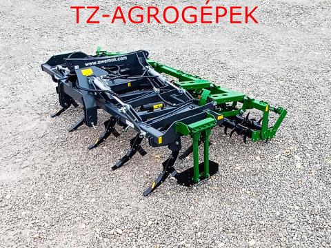 AWEMAK RAMBO PRH hidraulikusan csukható,  függesztett és félig függesztett talajlazítók dupla tüskés hengerrel – több méretben