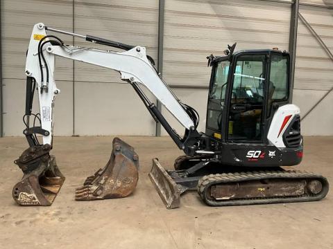 Bobcat E 50z / 2021 / 2.524 h üzemóra / Lízing 20%-tól