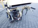 Új SZ130 típusú gumitalpas faaprító gép,  önjáró ágdaráló,  automata behúzóval,  Briggs&Stratton motorral,  13 cm átmérőig