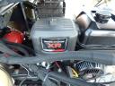Új SZ130 típusú gumitalpas faaprító gép,  önjáró ágdaráló,  automata behúzóval,  Briggs&Stratton motorral,  13 cm átmérőig