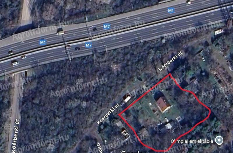 Turisztikai ingatlan eladó Budapest XI. kerületében, az M1-M7 kivezetőnél