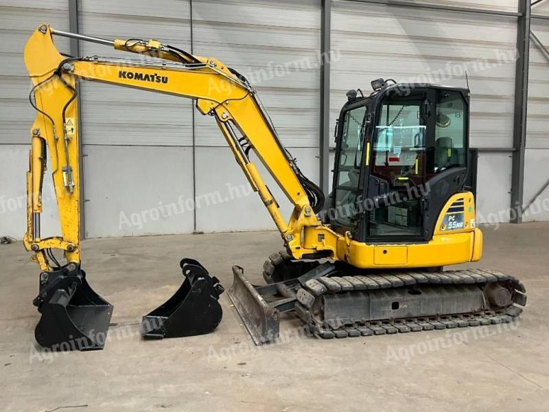 Komatsu PC 55 MR-5 / 2019 / 2 174 üzemóra / Lízing 20%-tól