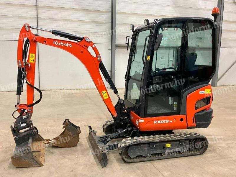 Kubota KX 019-4 Powertilt / 2024 / 686 üzemóra / Lízing 20%-tól
