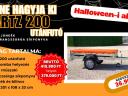 Halloween-i AKCIÓ! Új Martz 200 utánfutó rendszámmal és síkponyvával 415.900 Ft helyett 379.000 Ft