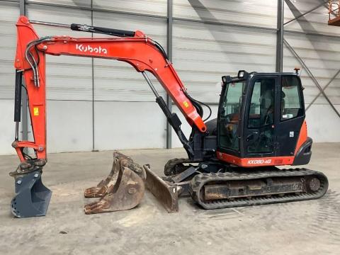 Kubota KX 080-4 A / 2017 / 4 496 üzemóra / Lízing már 20%-tól Kubota KX 080-4 A / 2017 / 4 496 üzemóra / Lízing már 20%-tól