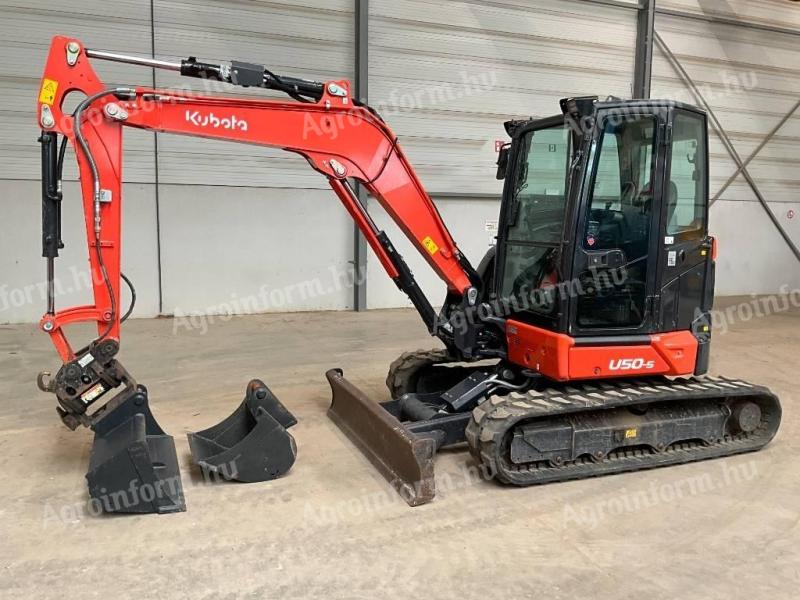 Kubota U50-5 powertilt / 2023 / 1 391 üzemóra / Lízing 20%-tól