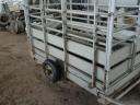 1200 kg-ot mérő mobil állatmérleg újszerű állapotban