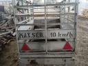 1200 kg-ot mérő mobil állatmérleg újszerű állapotban