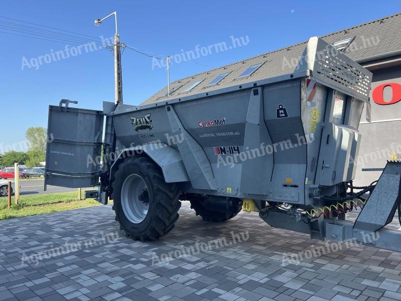 CYNKOMET ZEUS 14T CS LINE szervestrágyaszóró - ROYAL TRAKTOR