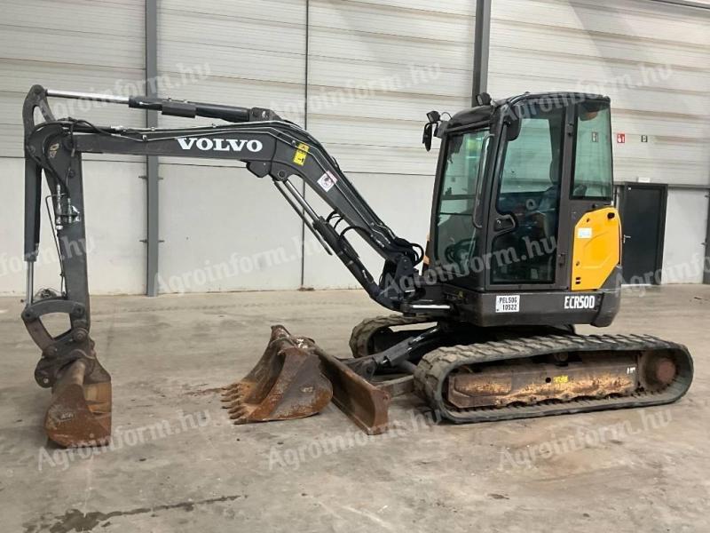 Volvo ECR 50 D / 2016 / 4.215 üzemóra / Lízing 20%-tól
