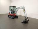 Takeuchi TB219 mini kotró eladó – 2016, 230 üzemóra, 2000 kg