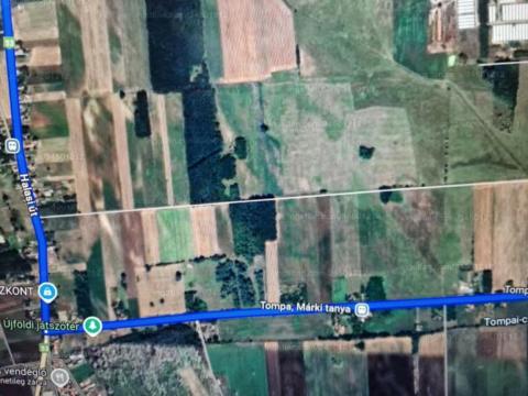 Tompán 7,2 ha szántó és legelő eladó Tompán 7,2 ha szántó és legelő eladó