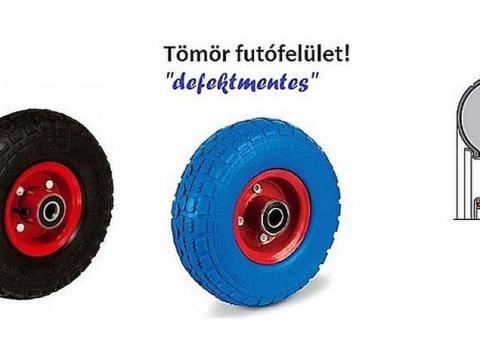 PNTG 260/20G molnárkocsi kerék – 260 mm tömör poliuretán futófelülettel, fémfelni és dupla golyóscsapágy, defektmentes, tartós és halk gördülés PNTG 260/20G molnárkocsi kerék – 260 mm tömör poliuretán futófelülettel, fémfelni és dupla golyóscsapágy, defektmentes, tartós és halk gördülés