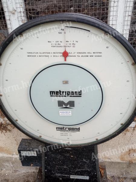 Körszámlapos Metripond mérleg eladó