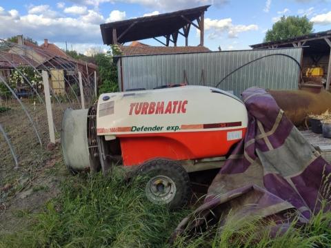 Eladó Turbmatic Defender Exp. 1100 literes szőlő permetezőgép Eladó Turbmatic Defender Exp. 1100 literes szőlő permetezőgép