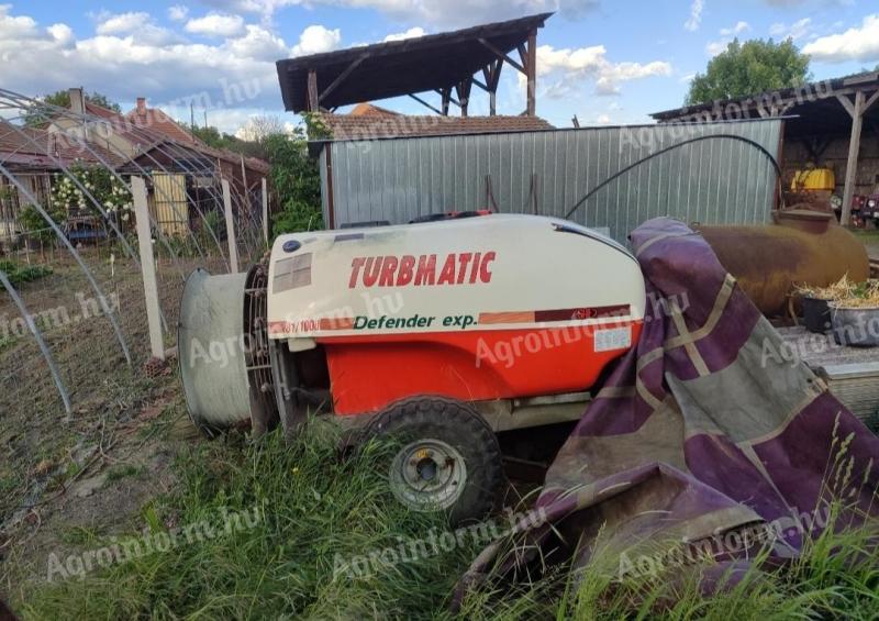 Eladó Turbmatic Defender Exp. 1100 literes szőlő permetezőgép