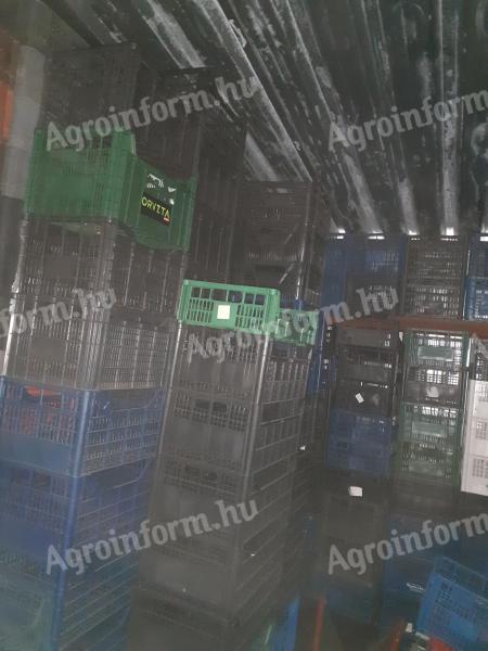 Műanyag rekesz láda zöldség gyümölcs tároló