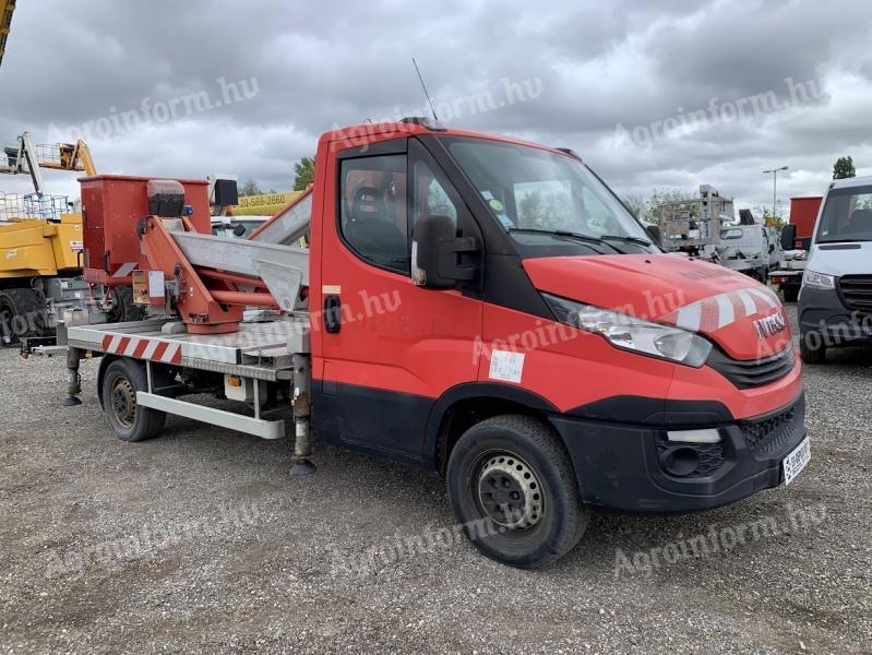 Iveco Daily Multitel MX170 – 17 m – 200 kg – Haszongépjármű eladó