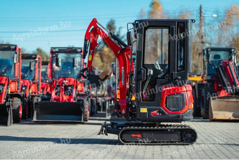 YAMA S15 K Minikotró 1500 kg (Kubota motorral) AKCIÓS ÁRON