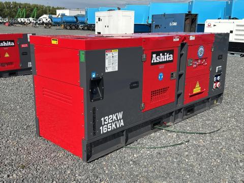 Új Ashita LG175 generátor-aggregátor, 165 kVA, 3 fázis, dízelmotorral Új Ashita LG175 generátor-aggregátor, 165 kVA, 3 fázis, dízelmotorral