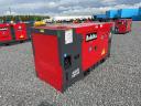 Új Ashita LG80 generátor-aggregátor, 55 kVA, 3 fázis, dízel motorral