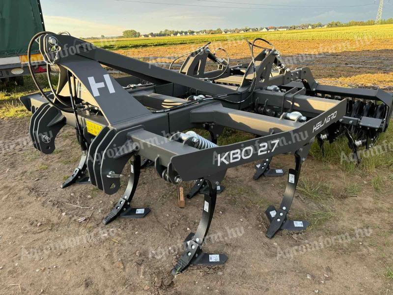 Új Helagro KBO 2,7 m függesztett gruber, 180x180 váz – erősített kapákkal
