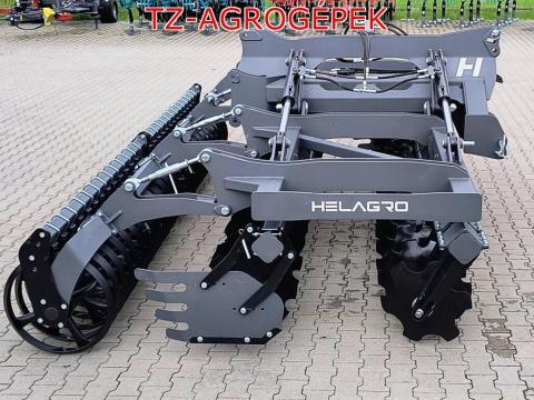 HELAGRO BTH függesztett, hidraulikusan csukható rövidtárcsák több méretben, közvetlenül a magyarországi importőrtől