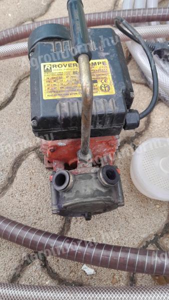 Rover BEM 20 olasz kétirányú borszivattyú tartozékokkal eladó