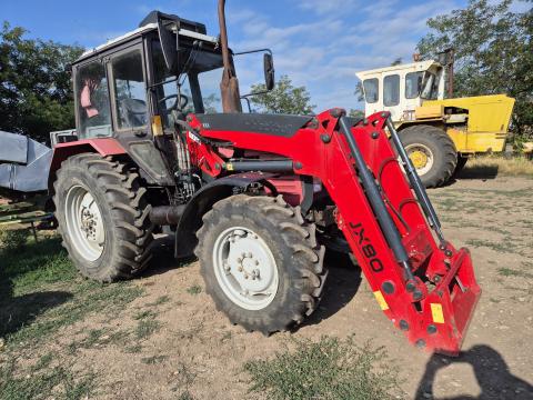 MTZ 892.2 traktor Blackbull JX80 homlokrakodóval,  klímával MTZ 892.2 traktor Blackbull JX80 homlokrakodóval,  klímával