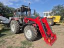MTZ 892.2 traktor kiváló állapotban Blackbull JX80 homlokrakodóval, klímával