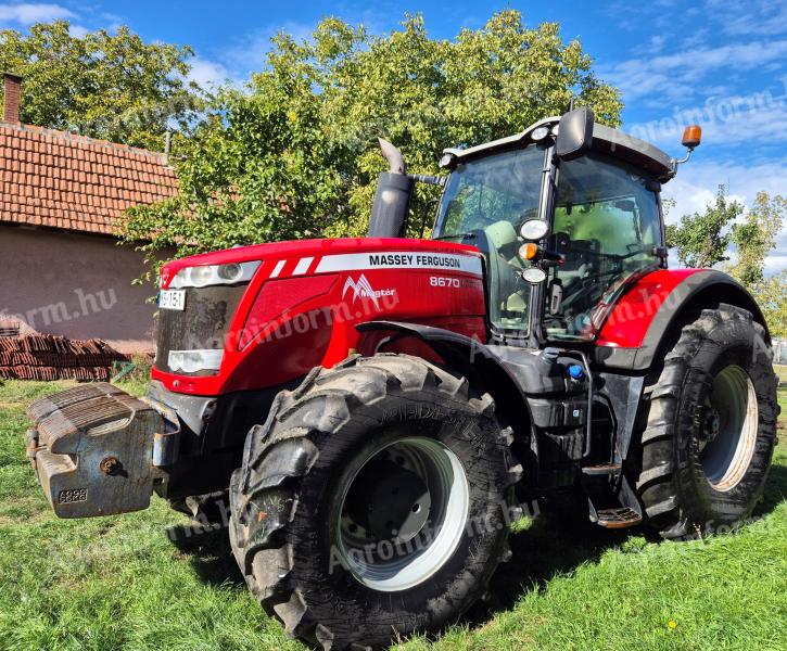 Massey Ferguson 8670 traktor eladó