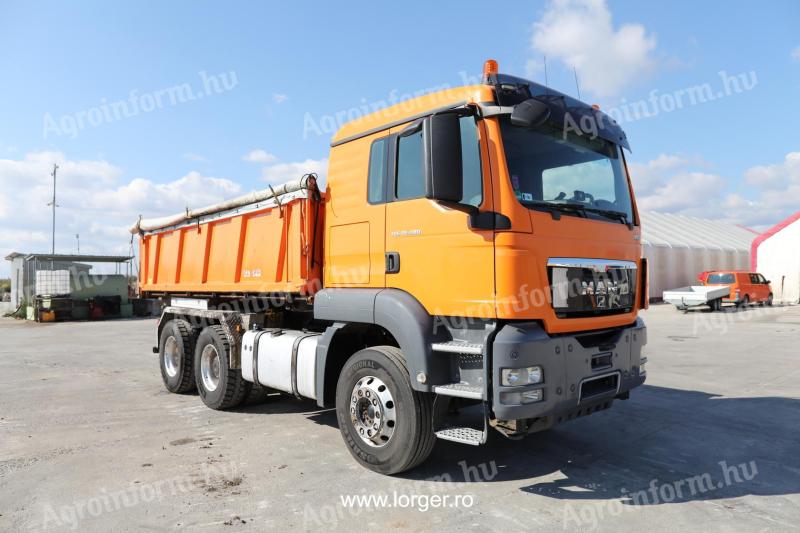 Eladó MAN TGS 26.480 6x4 billenőplatós teherautó