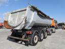 Eladó MAN TGS 18.480 4x4 teherautó és Carnehl CHKS/AH alumínium félpótkocsi