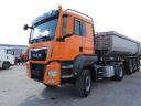 Eladó MAN TGS 18.480 4x4 teherautó és Carnehl CHKS/AH alumínium félpótkocsi
