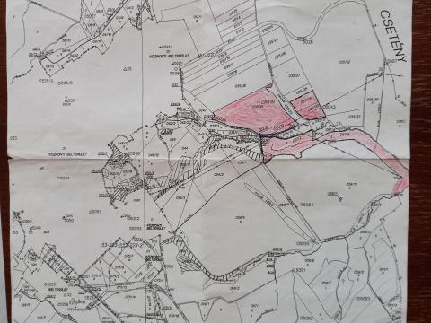 Szántóföld és erdő eladó Dudaron