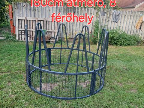 Körbála etető,  köretető,  szénarács,  bála etető Körbála etető,  köretető,  szénarács,  bála etető