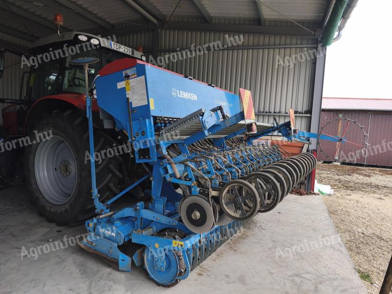 Lemken Saphir 7 vetőgép Zirkon 8 forgóboronával