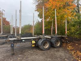 DOLL tandem rönkszállító pótkocsi eladó! Leszállítva!