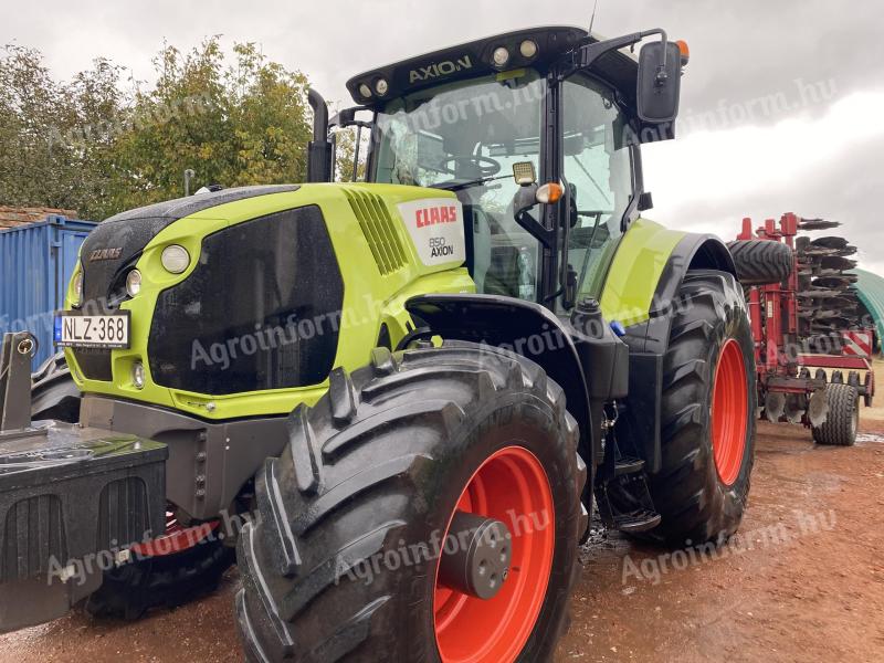 Claas Axion 850 traktor eladó