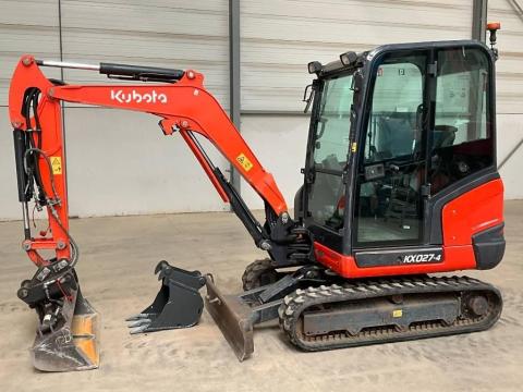 Kubota KX 027-4 HI / 2018 / 1.396 üzemóra / Lízing 20%-tól Kubota KX 027-4 HI / 2018 / 1.396 üzemóra / Lízing 20%-tól