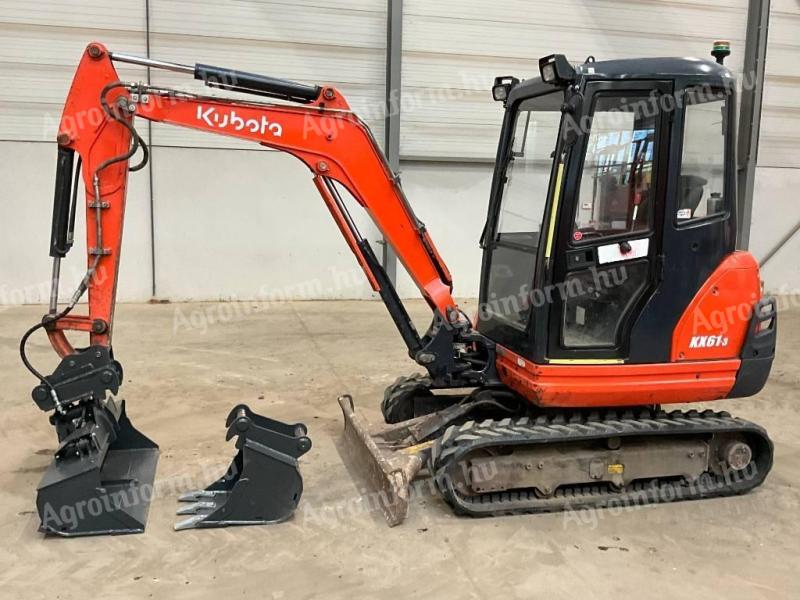 Kubota KX 61-3 / 2016 / 1 454 üzemóra / Lízing 20%-tól