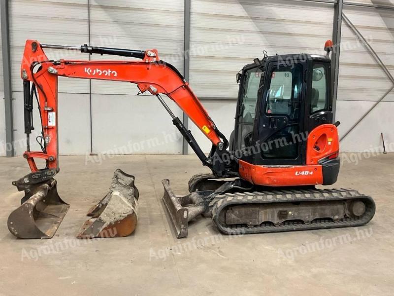 Kubota U 48-4 / 2017 / 2.422 üzemóra / Lízing már 20%-tól